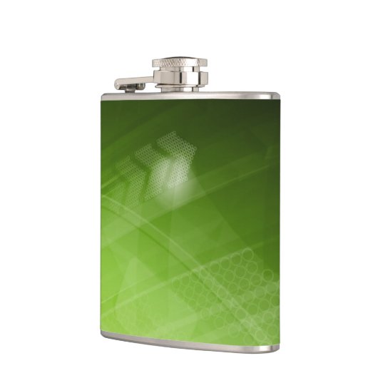 Entwurf des grünen Lichtes in der High-Techen Art Flachmann (Links)