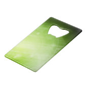 Entwurf des grünen Lichtes in der High-Techen Art Geldkarten Flaschenöffner (Vorderseite Schrägansicht)