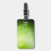 Entwurf des grünen Lichtes in der High-Techen Art Gepäckanhänger (Vorderseite vertikal)