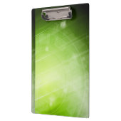 Entwurf des grünen Lichtes in der High-Techen Art Klemmbrett (Links)