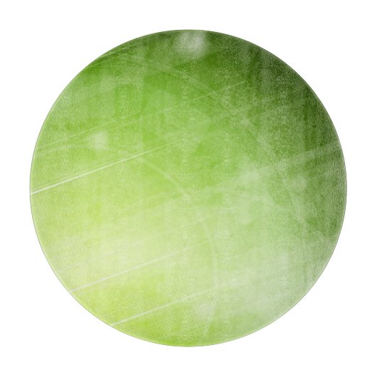 Entwurf des grünen Lichtes in der High-Techen Art Schneidebrett (Vorderseite)