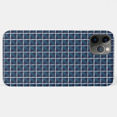 Entwurf des Kompartiments in blau gerundet Case-Mate iPhone Hülle (Rückseite (Horizontal))