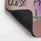 Entwurf des Krankenschwester-Praktiker-QRS Mousepad (Ecke)