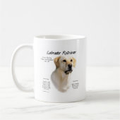 Entwurf des Labrador Retriever (gelb) Kaffeetasse (Links)