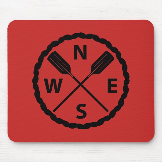 Entwurf des Paddeleuers - Maus-Pad Mousepad (Vorne)