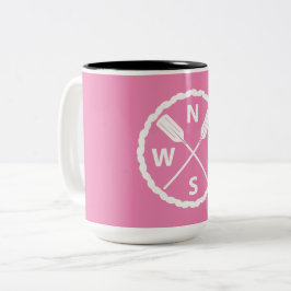 Entwurf des PaddelExplorers - Zwei-Tone-Tasse Zweifarbige Tasse