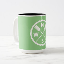 Entwurf des PaddelExplorers - Zwei-Tone-Tasse Zweifarbige Tasse