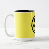 Entwurf des PaddelExplorers - Zwei-Tone-Tasse Zweifarbige Tasse (Links)