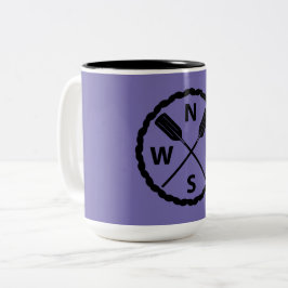 Entwurf des PaddelExplorers - Zwei-Tone-Tasse Zweifarbige Tasse