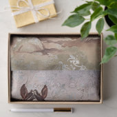 Entwurf des Pferdederückgangs Seidenpapier (Geschenk)