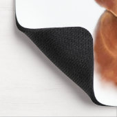 Entwurf des Redbone-Kontrahentenverlaufs Mousepad (Ecke)