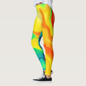Entwurf des Regenbogens Leggings (Links)