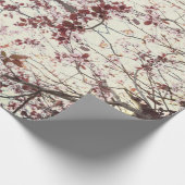 Entwurf des Schleifpapiers "Cherry Blossom" 2 Geschenkpapier (Ecke)
