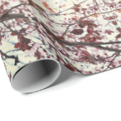 Entwurf des Schleifpapiers "Cherry Blossom" 2 Geschenkpapier (Rolleneckpunkt)