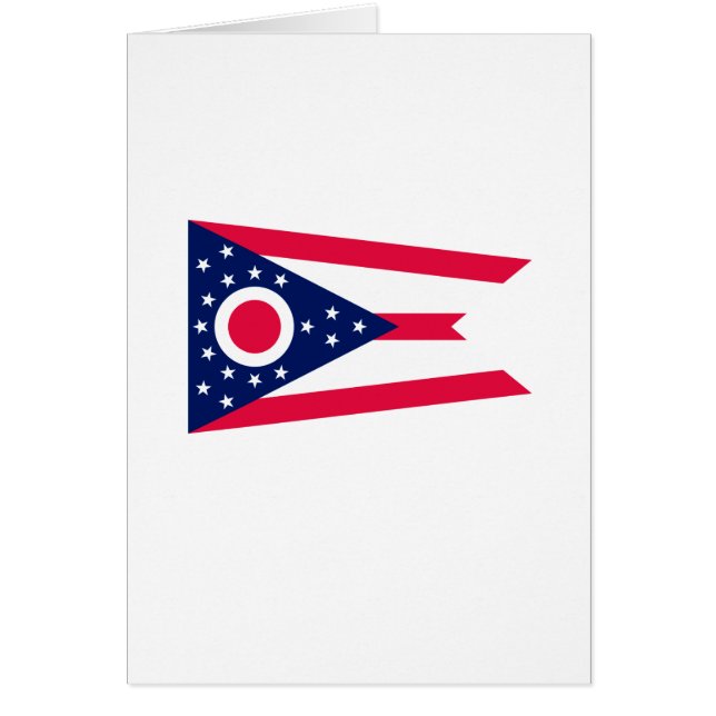Entwurf des Staatsflagges Ohio (Vorne)