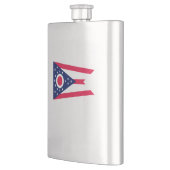 Entwurf des Staatsflagges Ohio Flachmann (Links)