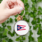 Entwurf des Staatsflagges Ohio Schlüsselanhänger (Hand)