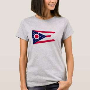 Entwurf des Staatsflagges Ohio T-Shirt