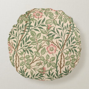 Entwurf "des süßen Briar" für Tapete, gedruckt  Rundes Kissen