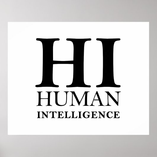 Entwurf des typografischen Konzepts Mensch gegen K Poster (Vorne)