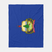 Entwurf des Vermont-Zustands Fleecedecke (Vorderseite)