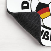 Entwurf Deutschland Fußball Mousepad (Ecke)