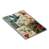 Entwurf einer botanischen Collage Notizblock (Rechte Seite)