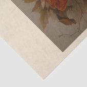 Entwurf einer floralen Highland Cow-Serie 5 Seidenpapier (Ausschnitt)