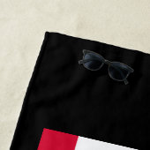 Entwurf einer kalifornischen Staatsflagge Strandtuch (Beispiel)