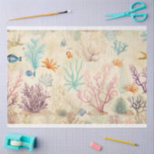 Entwurf einer Meeresreihe 6 Seidenpapier (Basteln)