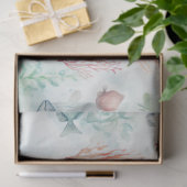 Entwurf einer Meeresreihe 7 Seidenpapier (Geschenk)