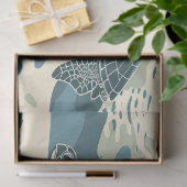 Entwurf einer Meeresschildkröte 3 Seidenpapier (Geschenk)