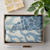 Entwurf einer Meeresschildkröte 5 Seidenpapier (Geschenk)