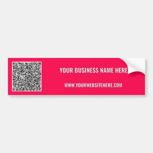 Entwurf einer Vorlage für eigene QR-Autoaufkleber Autoaufkleber
