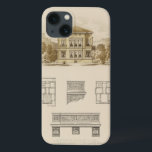 Entwurf eines Anwesens mit Innenplänen Case-Mate iPhone Hülle<br><div class="desc">Ein attraktiver zeichn von architektonischen Entwürfen für ein Anwesen,  komplett mit Plänen für das Innere. Wenn Sie an Gebäude denken,  Ihre eigene Zuhause,  können diese Designs Sie intrigieren. Kaufen Sie noch heute eine Kopie!</div>