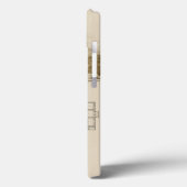 Entwurf eines Anwesens mit Innenplänen Case-Mate iPhone Hülle (Rückseite / Links)