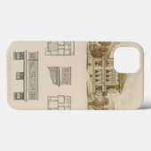 Entwurf eines Anwesens mit Innenplänen Case-Mate iPhone Hülle (Rückseite (Horizontal))