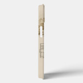 Entwurf eines Anwesens mit Innenplänen Case-Mate iPhone Hülle (Rückseite / Rechts)