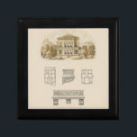 Entwurf eines Anwesens mit Innenplänen Erinnerungskiste<br><div class="desc">Ein attraktiver zeichn von architektonischen Entwürfen für ein Anwesen,  komplett mit Plänen für das Innere. Wenn Sie an Gebäude denken,  Ihre eigene Zuhause,  können diese Designs Sie intrigieren. Kaufen Sie noch heute eine Kopie!</div>