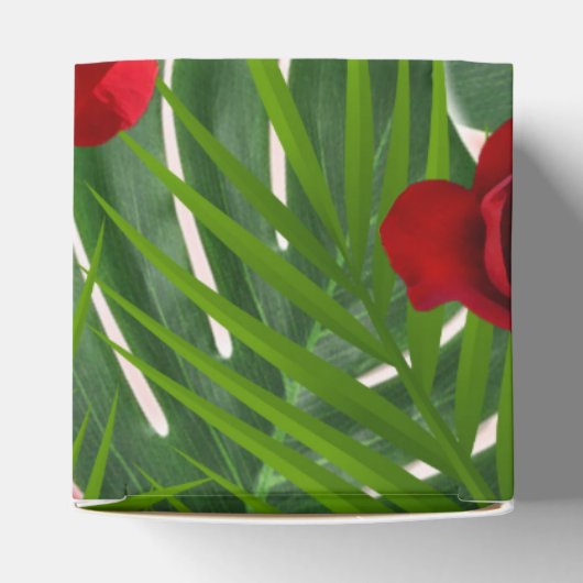 Entwurf eines Blumenpapierkastens Geschenkschachtel (Oben)