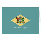 Entwurf eines Delaware-Staatsflagges (Vorderseite (Horizontal))