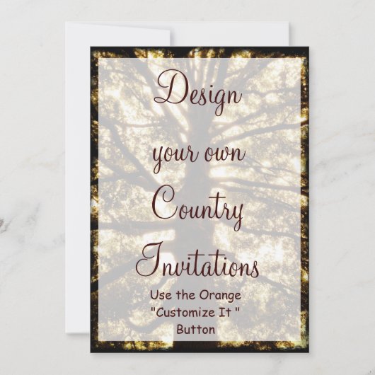 Entwurf eines eigenen Vorlagenbaums für Ländereinl Einladung (Vorderseite)