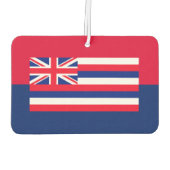 Entwurf eines Flaggenstaates in Hawaii Autolufterfrischer (Rückseite)