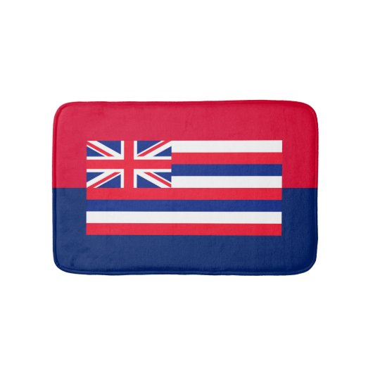Entwurf eines Flaggenstaates in Hawaii Badematte (Vorderseite)
