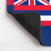 Entwurf eines Flaggenstaates in Hawaii Mousepad (Ecke)