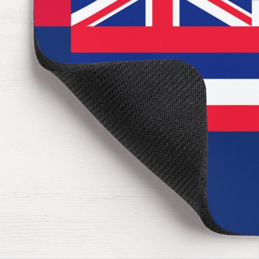 Entwurf eines Flaggenstaates in Hawaii Mousepad (Ecke)
