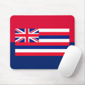 Entwurf eines Flaggenstaates in Hawaii Mousepad (Mit Mouse)