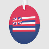 Entwurf eines Flaggenstaates in Hawaii Ornament (Vorderseite)