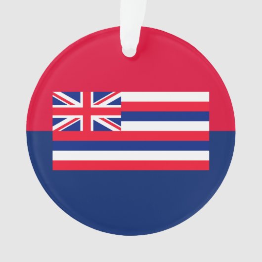 Entwurf eines Flaggenstaates in Hawaii Ornament (Vorderseite)