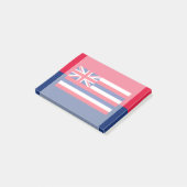 Entwurf eines Flaggenstaates in Hawaii Post-it Klebezettel (angewinkelt)
